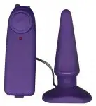 Анальный вибратор FUNKY VIBATING BUTTPLUG PURPLE photo 1