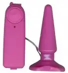 Анальный вибратор FUNKY VIBATING BUTTPLUG VIOLET photo 1