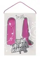 Анальный вибратор FUNKY VIBATING BUTTPLUG VIOLET photo 2