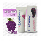 Вагинальный лубрикант Love Kiss. На водной основе. Со вкусом винограда. 25 мл. photo 3