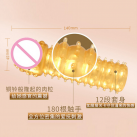 Насадки на пенис 4 шт., золтого цвета photo 4