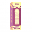 Насадка на пенис золотого цвета photo 1