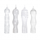 Ультра тонкие насадки на пенис 4 шт./лот  photo 2