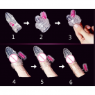 Насадка на пенис селконовая с ребрышками photo 6