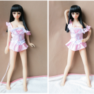 Реалистичная мини секс кукла Wmdoll из силикона с металлическим скелетом - 65 см photo 1