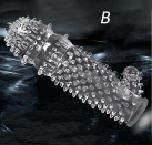 Насадки на пенис ребристые - 2 шт. photo 3