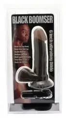 Вібратор Black Boomser, 15х4 см photo 4
