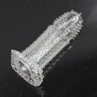 Силиконовые многоразовые насадки-презервативы photo 1