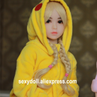 Маленькая силиконвоая секс-кукла с полноценным телом, 100 см photo 2