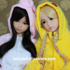 Маленькая силиконвоая секс-кукла с полноценным телом, 100 см photo 4