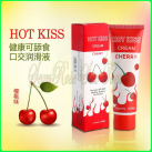 Оральный лубрикант Hot Kiss. Вишневый аромат. 100 мл. photo 1