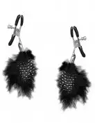 Зажимы для сосков с перьями FEATHER NIPPLE CLAMPS photo 1
