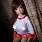 Силиконовая секс кукла с нежной белой кожей - 120 см photo 1