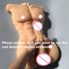 Реалистичный силиконовый мужской торс с большим фалосом photo 3