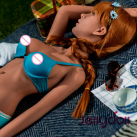 Силиконовая секс кукла Рыжая Красавица - 140 см photo 3