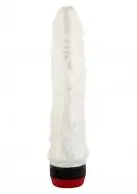 Вибратор латексный PEARL SHINE 7 WHITE photo 1