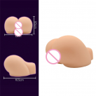 Бюст. Реалистичный. Материал - силикон. Водонепроницаемый. photo 1