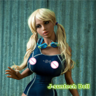 Реалистичная силиконовая секс-кукла с огромной грудью и вагиной 155 см photo 2