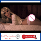 Реалистичная силиконовая секс-кукла с влагалищем, аналом и грудью 148 см photo 3