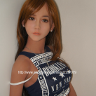 Реалистичная силиконовая секс-кукла с маленькой грудью Б чашка 153 см   photo 3