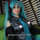 Реалистичная силиконовая секс-кукла с большой грудью 165 см TPE  photo 1