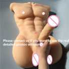 Мастурбатор с реалистичным торсом и длинным членом из силикона photo 4