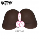 Мастурбатор силіконовий з анусом та яєчками photo 6