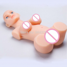 Реалістичний мастурбатор з великими грудьми та тонкою талією із силікону photo 5