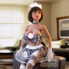 Реалистичная секс-кукла в полный рост, 140 см photo 1