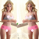 Реалистичная силиконовая секс-кукла с небольшой грудью 156 см photo 1