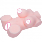 Реалістичний мастурбатор з великими грудьми, нагрівальною паличкою та ерекційним кільцем photo 5