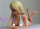 Реалистичная силиконовая мини-кукла эльф с вагиной 80 см photo 5