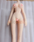 Реалистичная силиконовая мини-кукла с грудью и влагалищем 68 см  photo 6