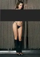 Трусики стринги METAL HAND CUFF BLACK ONE SIZE photo 1