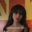 Реалистичная силиконовая секс кукла Брюнетка с европейской внешностью, большой грудью - 156 см photo 1