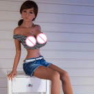 Реалистичная силиконовая секс-кукла с большой грудью загорелая 158 см  photo 2