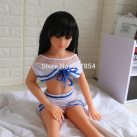 Реалистичная силиконовая секс-кукла с небольшой грудью: вагина + анальный + оральный секс, может сто photo 6