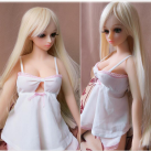 Реалистичная силиконовая мини-кукла с большой грудью и вагиной 65 см  photo 2