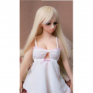 Реалистичная силиконовая мини-кукла с большой грудью и вагиной 65 см  photo 1
