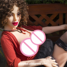 Реалистичная силиконовая секс-кукла с большой грудью, ротиком 156 см photo 1