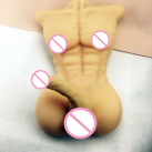 Реалістичний мастурбатор чоловічий торс з великим фалоімітатором photo 3