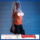 Реалистичная секс-кукла в сетчатых чулках 140 см  photo 3