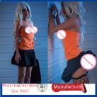 Реалистичная секс-кукла в сетчатых чулках 140 см  photo 5