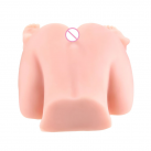 Мастурбатор з 2 отворами з кібершкіри photo 5