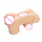 Мастурбатор. Жіночий торс. Для анального, вагінального, грудного сексу. Силікон. photo 5