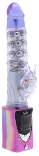 Вибратор гелевый MRS. EINSTEIN SMART PURPLE photo 1