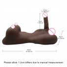 Мастурбатор большая грудь и пенис 18 см photo 3