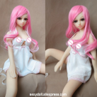 Мини секс-кукла с металлическим каркасом, 65 см photo 6