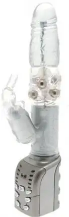 Вибратор гелевый JACK THE RABBIT WHITE photo 1