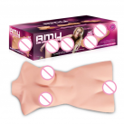 Реалистичный силиконовый мастурбатор с грудью и влагалищем photo 1